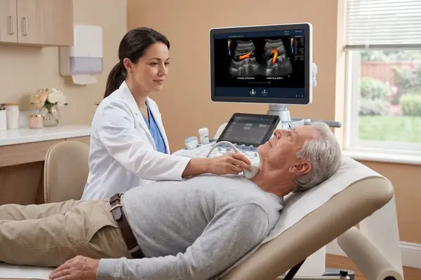 Stroke screening vascular ultrasound scan package