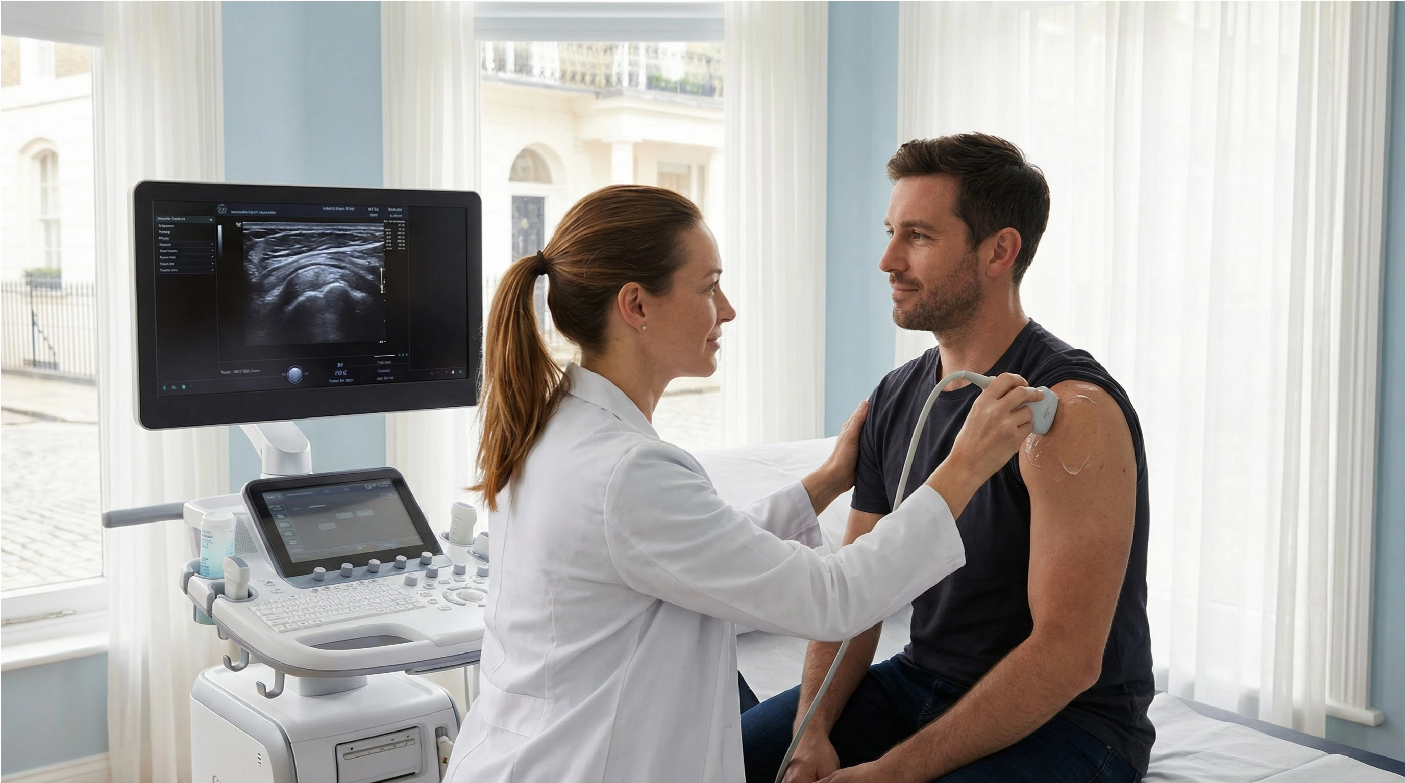 Ankle Ultrasound Scan at Sonoworld London