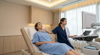 Thyroid and neck ultrasound scan